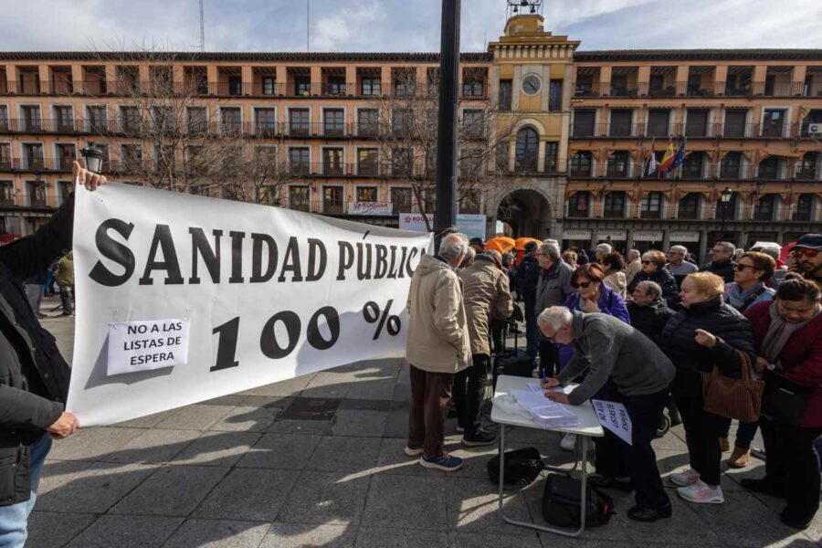 La plataforma Toledo por la sanidad pública reclama un plan de choque