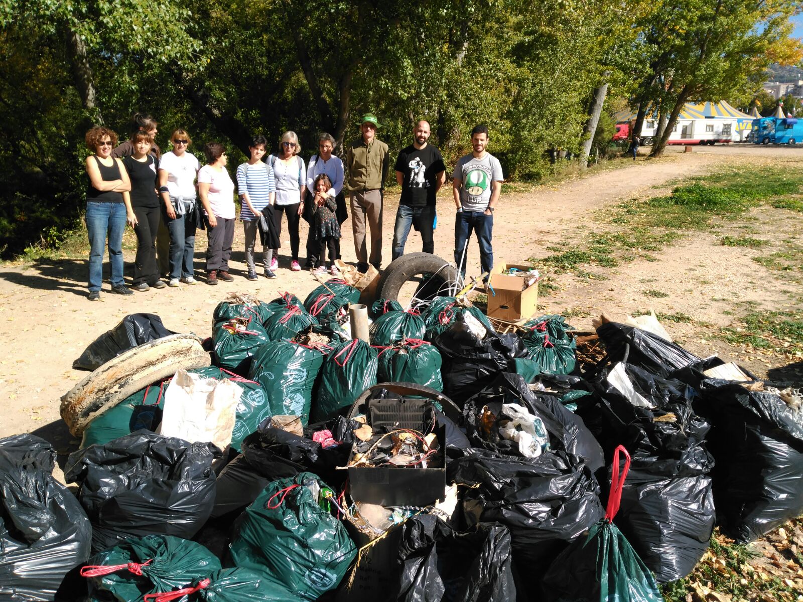 Voluntarios de Ecologistas en Acción de Cuenca.