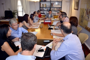 Comisión de Urbanismo en el Ayuntamiento de Toledo. POM