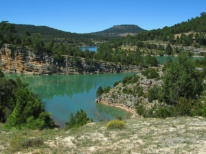 Imagen del embalse de La Toba, en Cuenca.