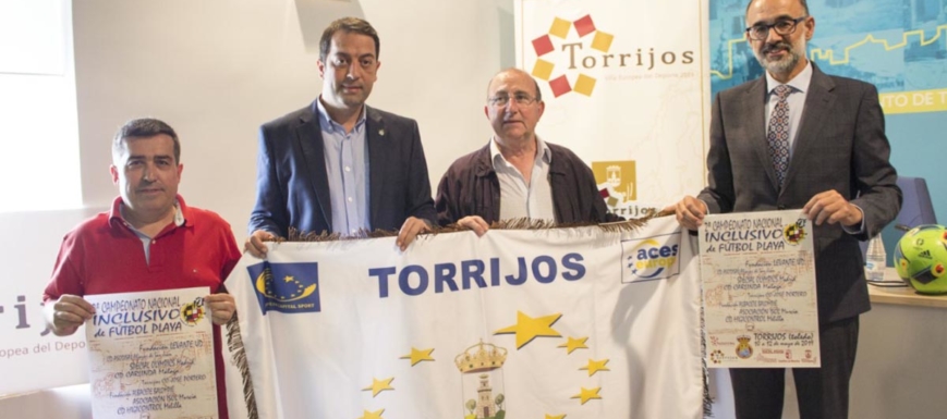 Torrijos, la capital del fútbol playa inclusivo al acoger el II Campeonato Nacional