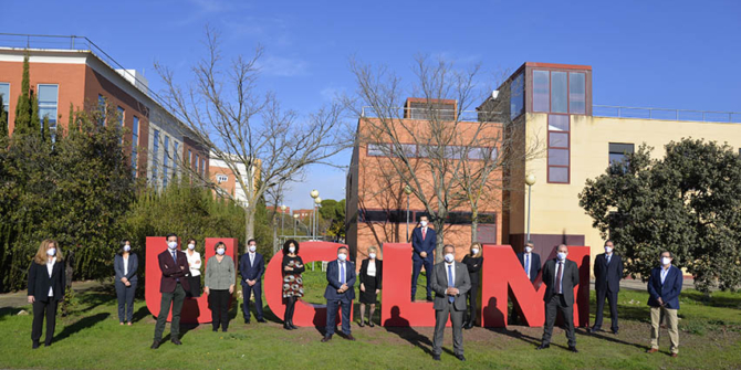 El equipo del nuevo rector de laUCLM, Julián Garde