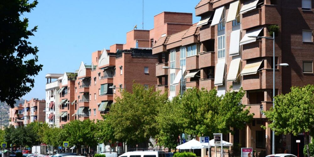 La mujer quedó atrapada en una vivienda del barrio de Buenavista, en Toledo.