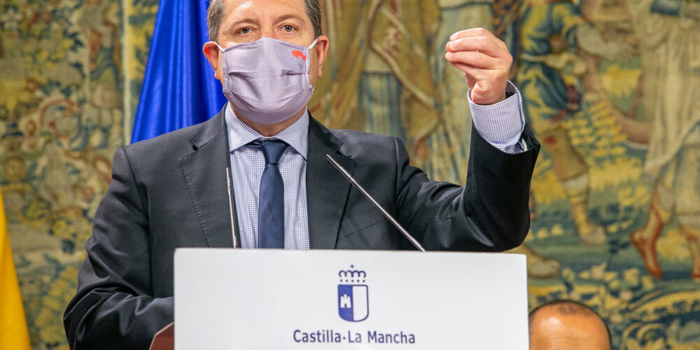 El presidente de Castilla-La Mancha, Emiliano García-Page.