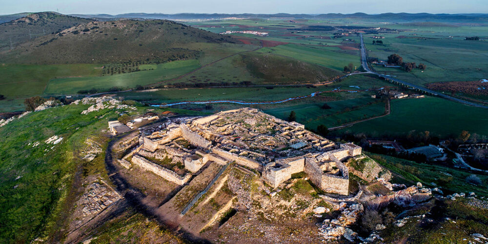 Yacimiento arqueológico de Alarcos. Ciudad Real. Fotografía: Junta de Castilla-La Mancha