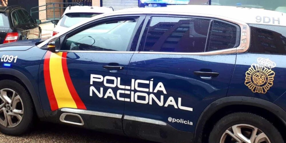 Coche de la Policía Nacional.