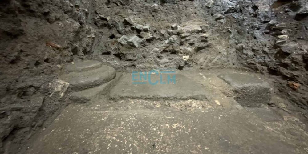 Las excavaciones en un semisótano de un edificio residencial en el entorno de Amador de los Ríos han dejado al descubierto nuevos restos de las termas romanas.