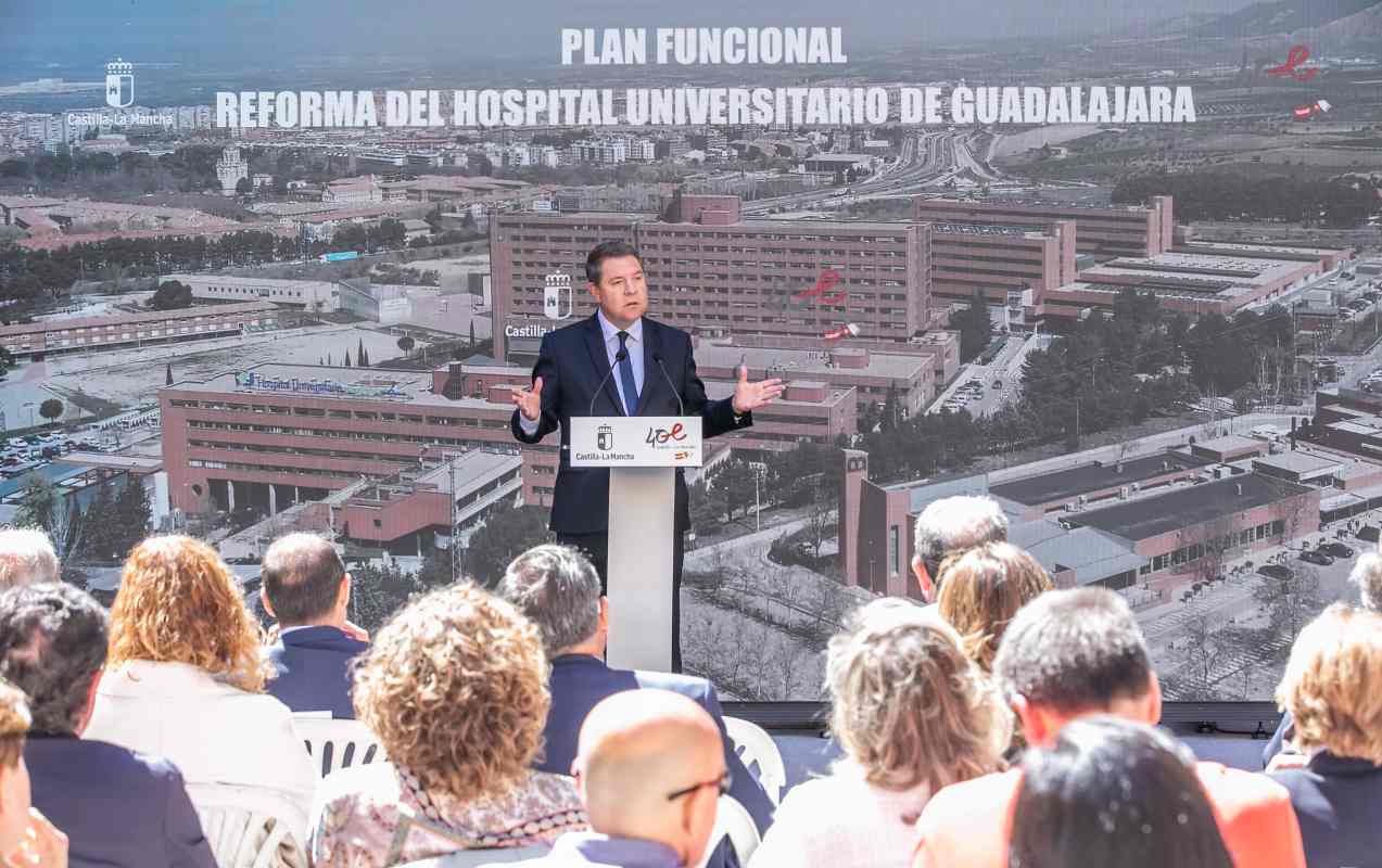 Presentación del Plan Funcional para la reforma del Hospital Universitario de Guadalajara.