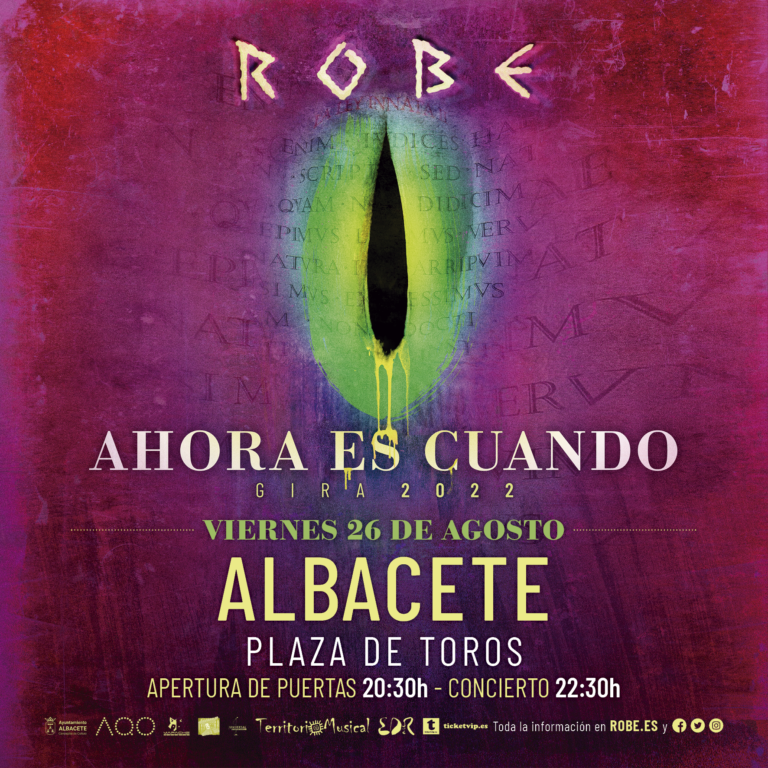 Robe presenta su gira "Ahora es cuando" en Albacete ENCLM