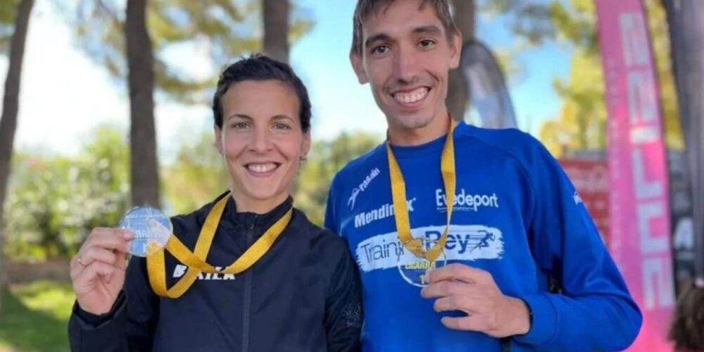 Sonia Labrado y Ricardo Martínez. Foto: ricardoatleta.