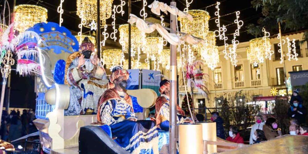 cabalgata de Reyes Magos en Guadalajara