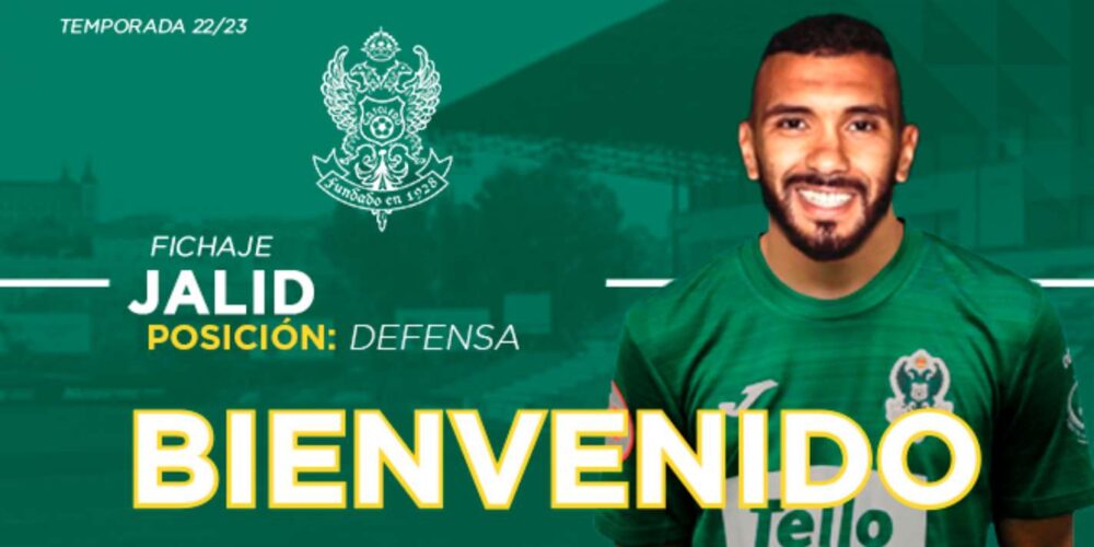 Jalid, nuevo jugador del Toledo. Foto: CD Toledo.