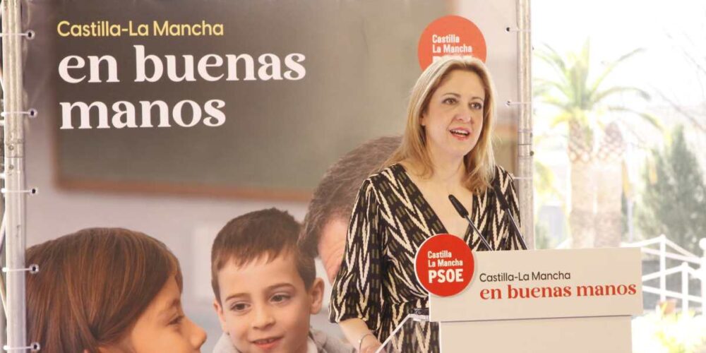 La vicesecretaria general del PSOE de Castilla-La Mancha y eurodiputada, Cristina Maestre.