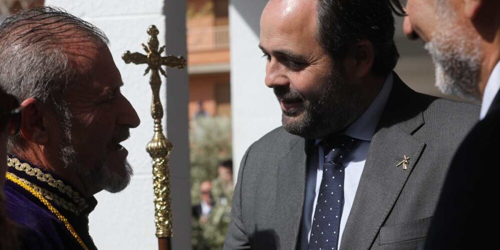 Paco Núñez, en la Semana Santa Calatrava.