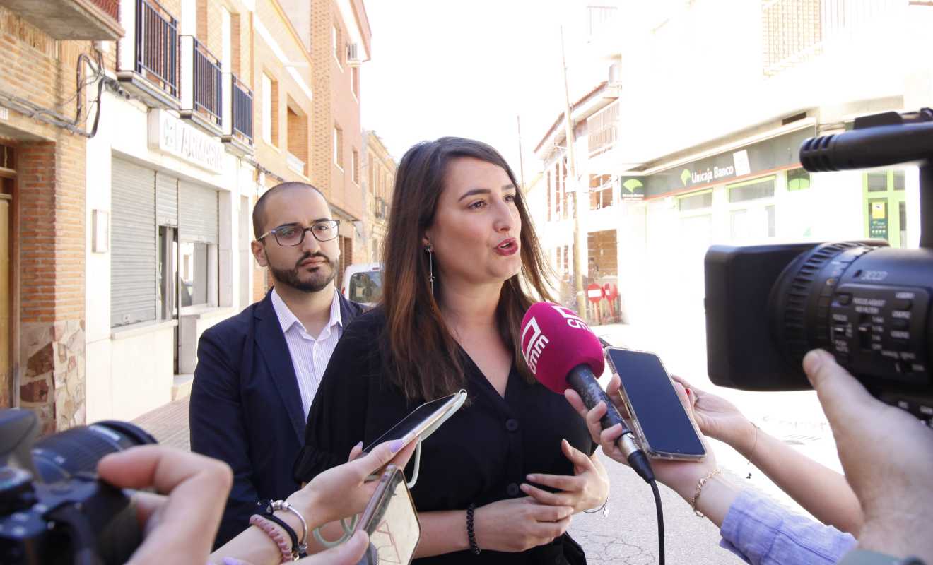 La diputada nacional del PSOE y portavoz socialista en la provincia de Ciudad Real, Cristina López Zamora.