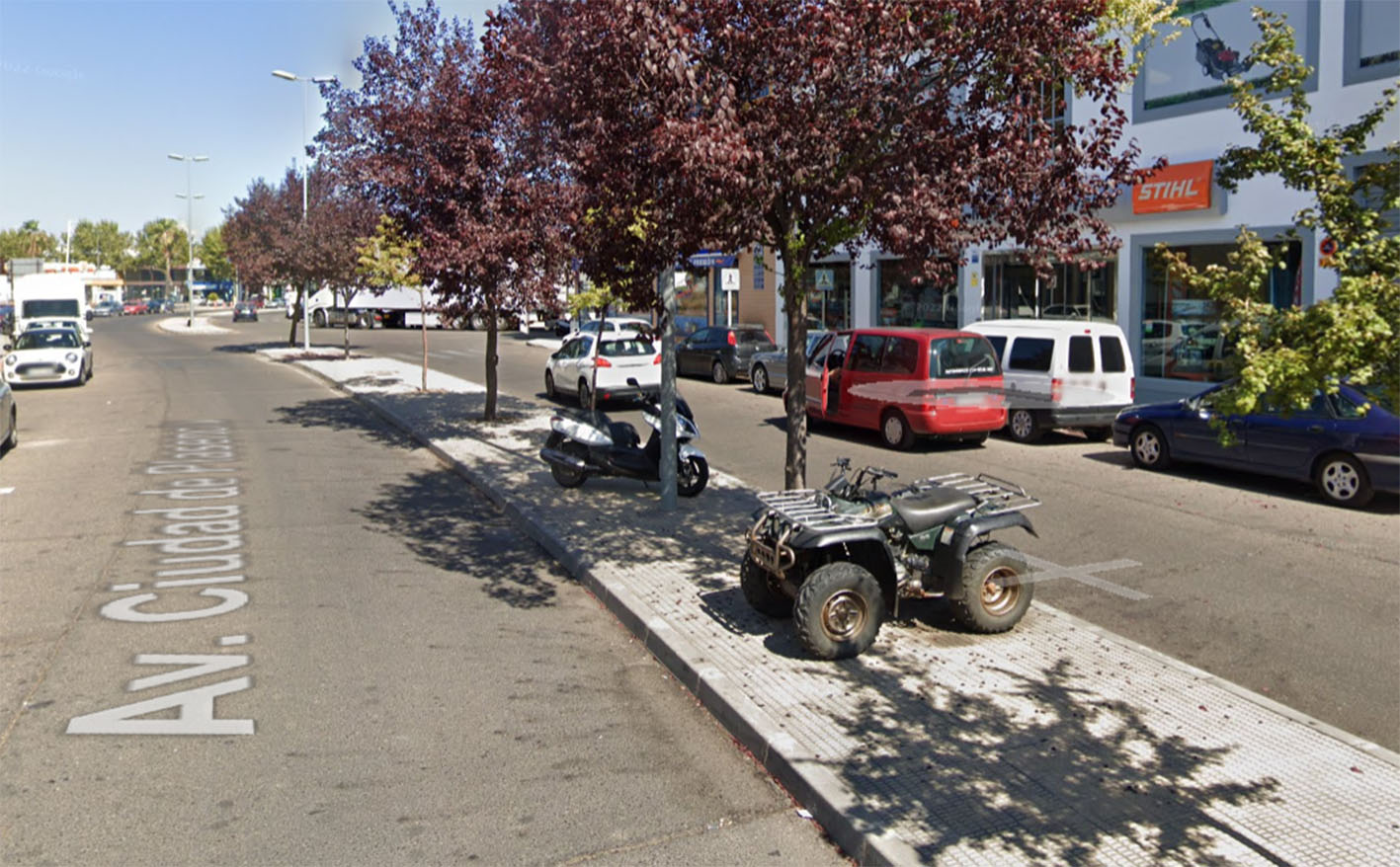 Avenida Ciudad de Plasencia, en Talavera. Foto: Google Maps.