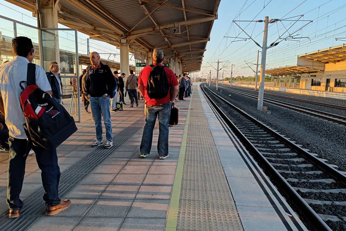 Estación del AVE en Ciudad Real. Foto: EFE/ Jesús Monroy.