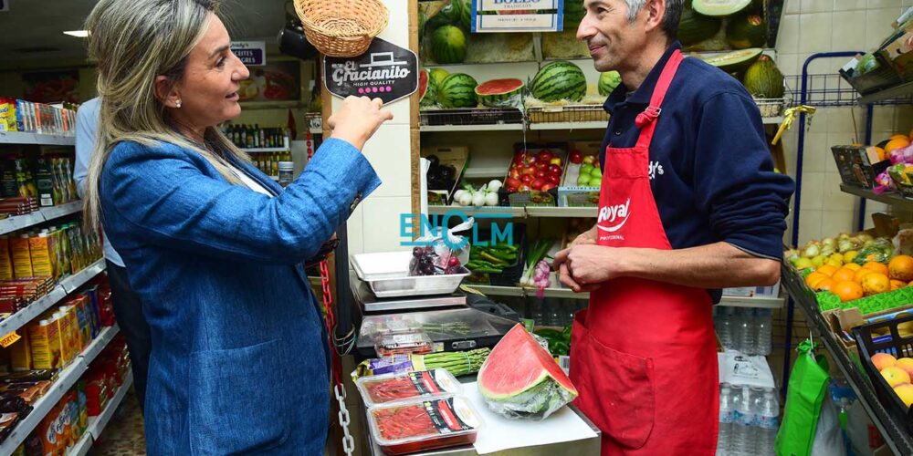 Jornada de campaña electoral de Milagros Tolón