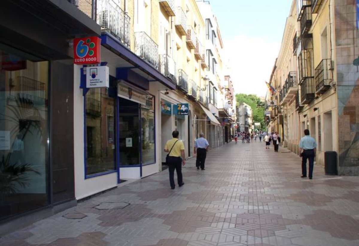 La administración de la calle Mayor donde ha tocado La Primitiva.