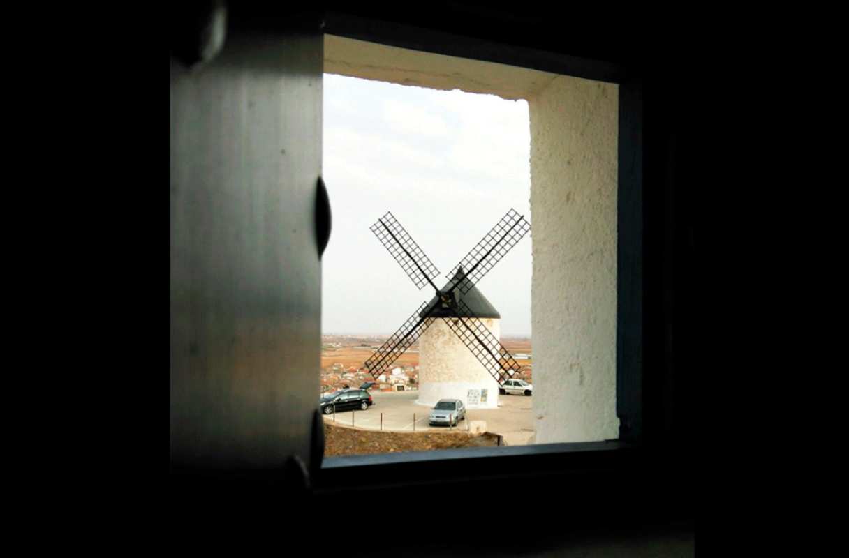 Molino de viento en Consuegra. Foto: Sara M. Trevejo.