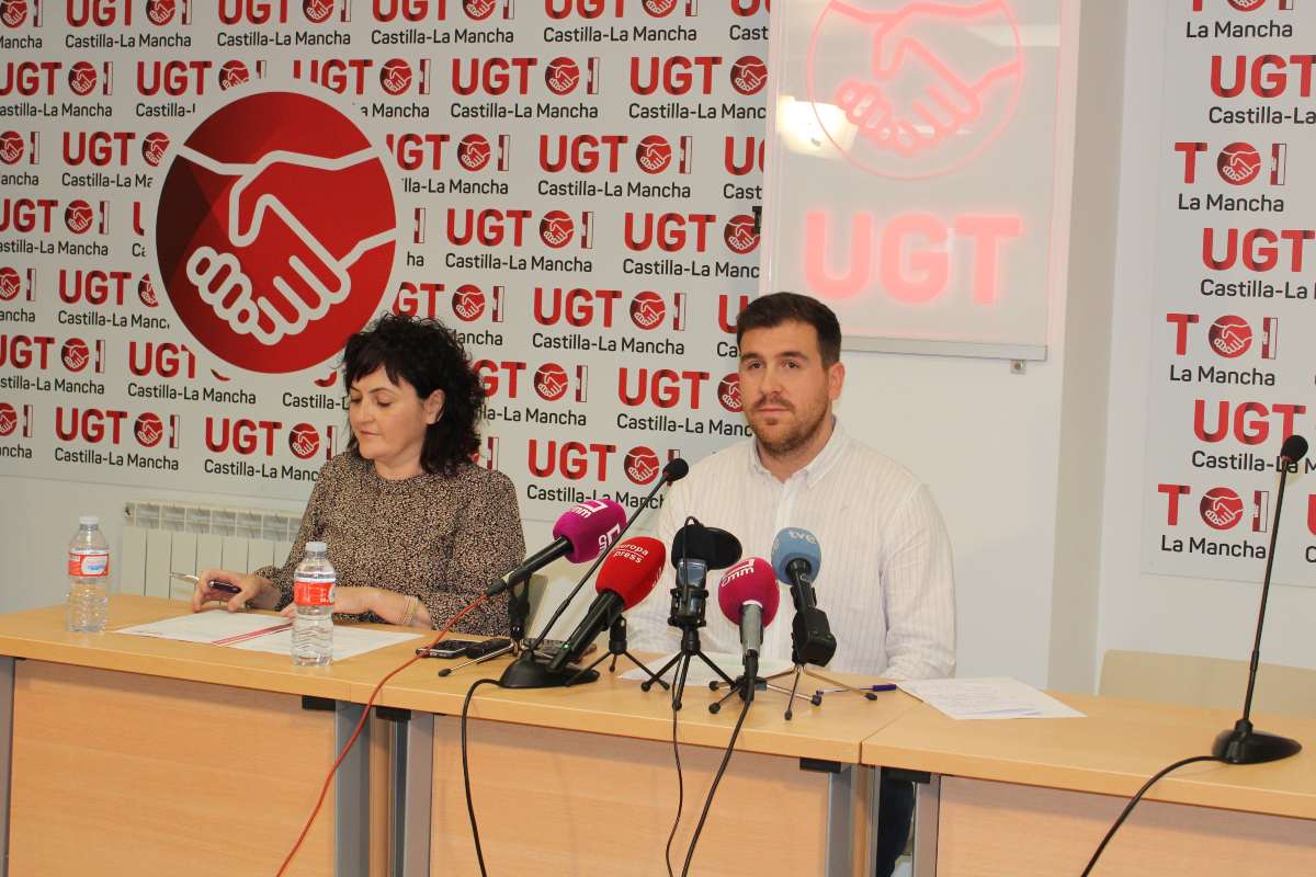 El secretario de Organización y Salud Laboral de UGT Castilla-La Mancha, Javier Flores.