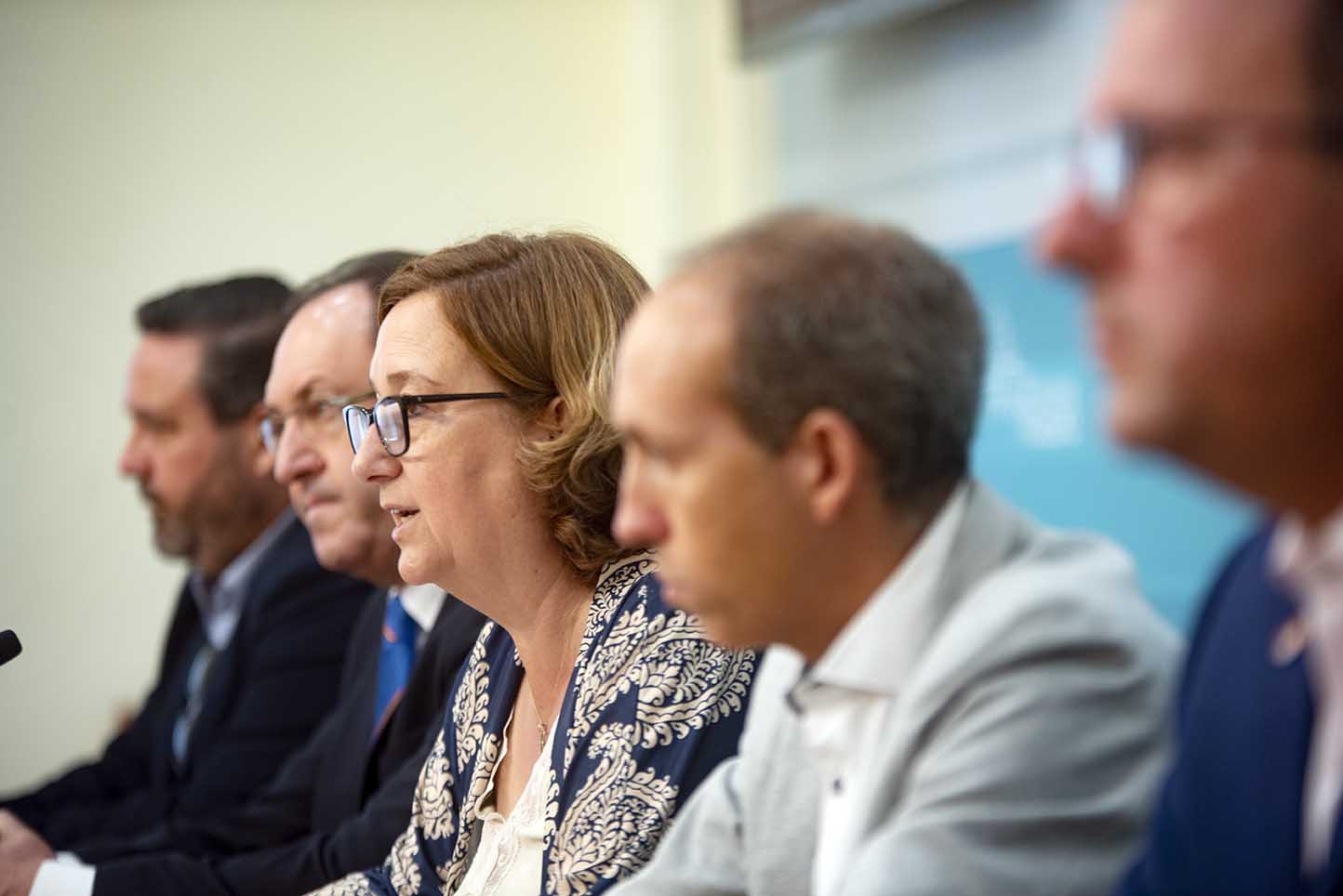 Conchi Cedillo, presidenta de la Diputación de Toledo.