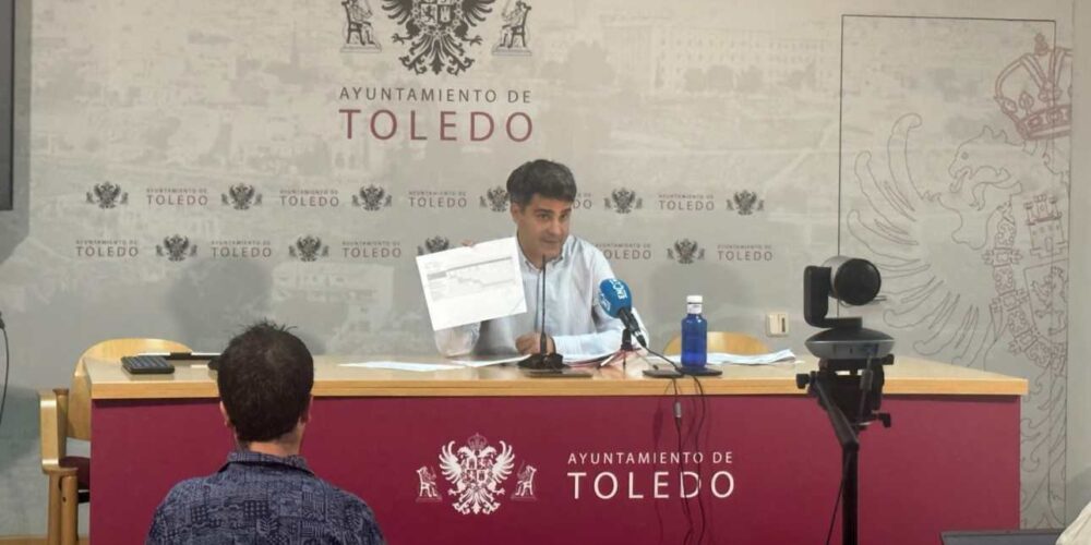 El portavoz del Gobierno municipal de Toledo, Juanjo Alcalde.