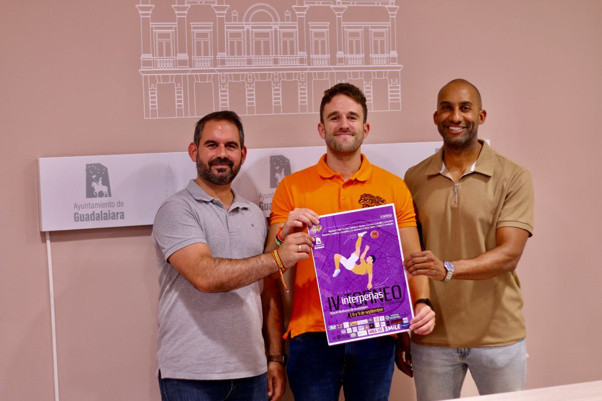 Presentación del IV Torneo Interpeñas de Guadalajara