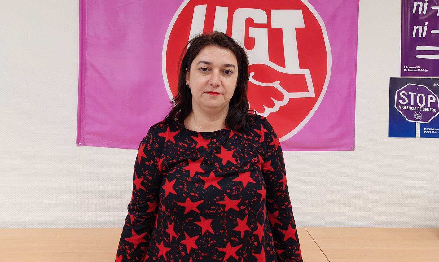 Azucena Dombriz, secretaria de Igualdad y Políticas Sociales de UGT CLM.