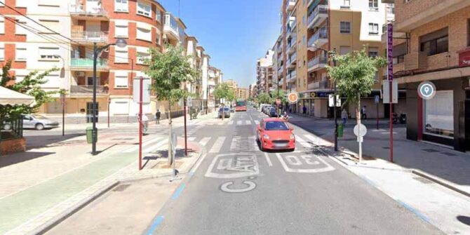 Calle Arquiecto Vandelvira, en Albacete. Foto: Google Maps.