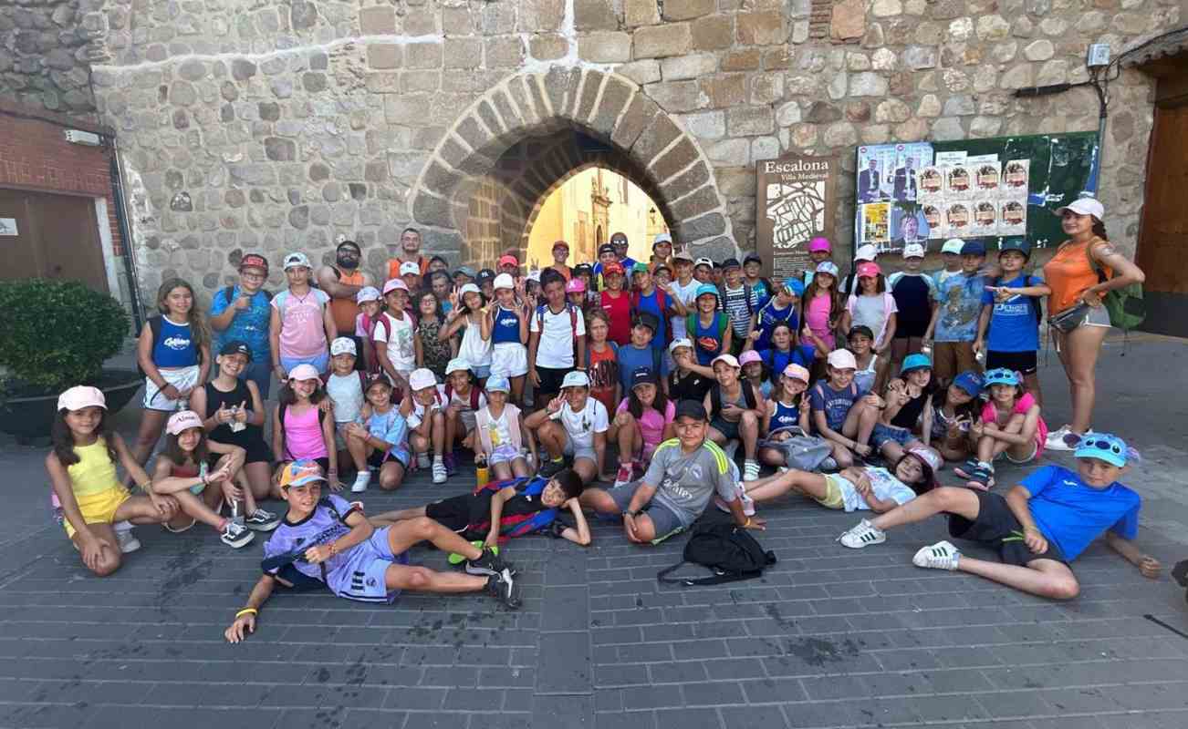 Imagen de uno de los campamentos organizado por la Diputación de Toledo.