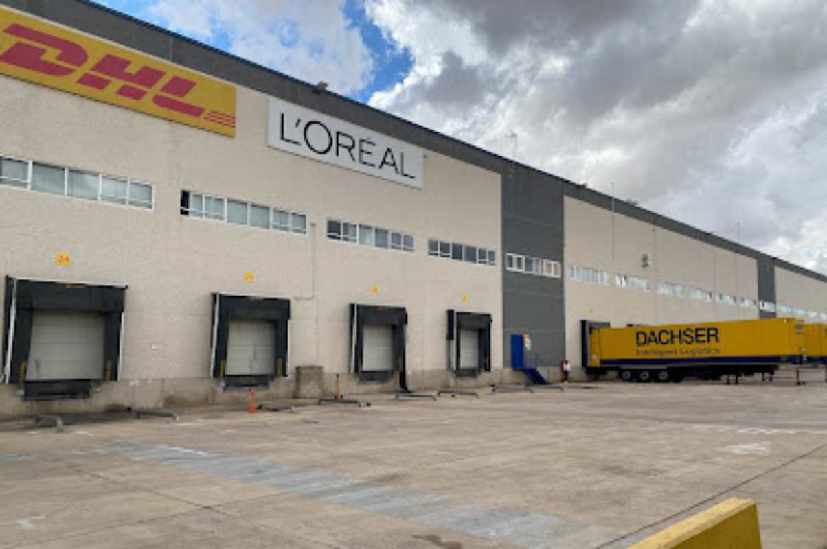 Centro de L'OREAL en Quer, Guadalajara, donde hay trabajadores de Ilunion.