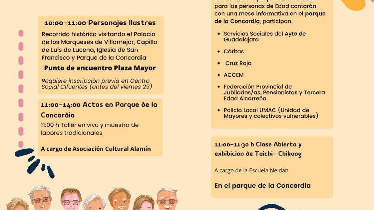 Programa Día Internacional Personas de Edad