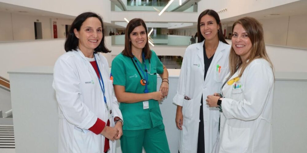 Doctoras Laura Fernández García, María García Bascones, Begoña Losada Pinedo y María Hernández López.