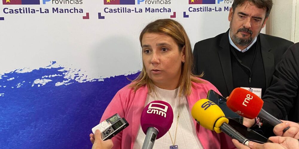 Tita García Élez, la ya expresidenta de la FEMP CLM.