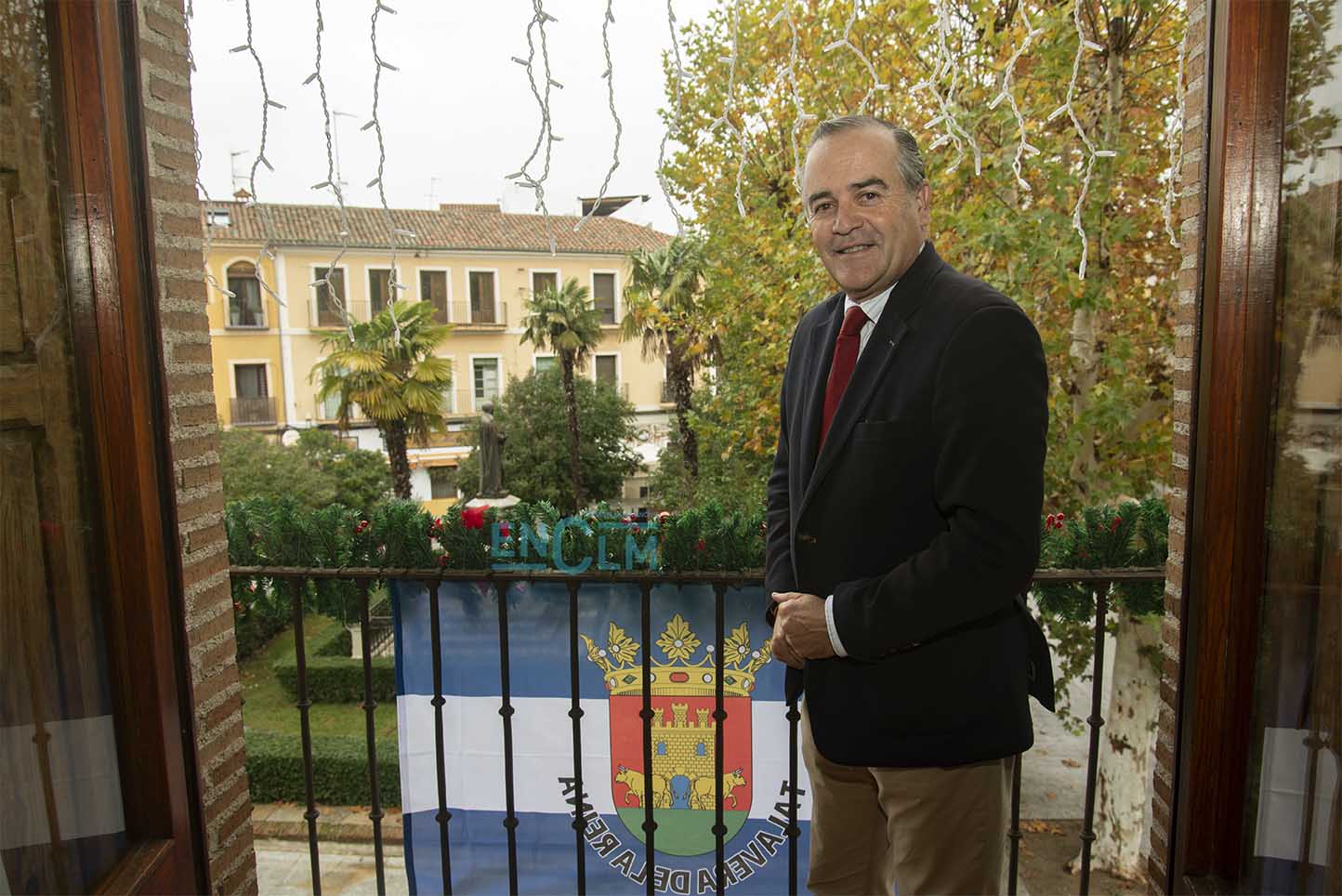 José Julián Gregorio, alcalde de Talavera de la Reina. Foto: Rebeca Arango.