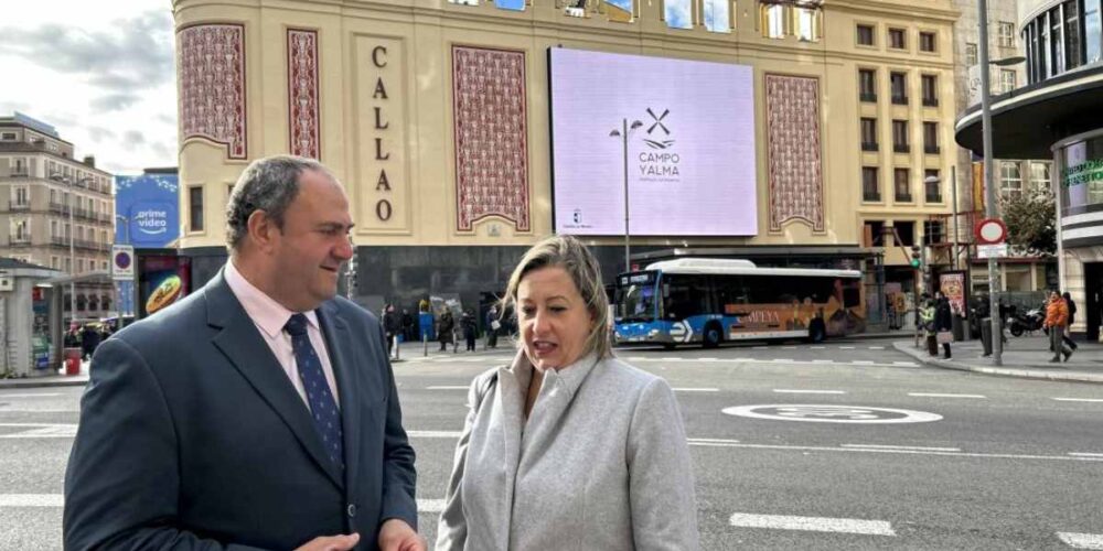 El consejero de agricultura, Ganadería y Desarrollo Rural, Julián Martínez Lizán, en Madrid.