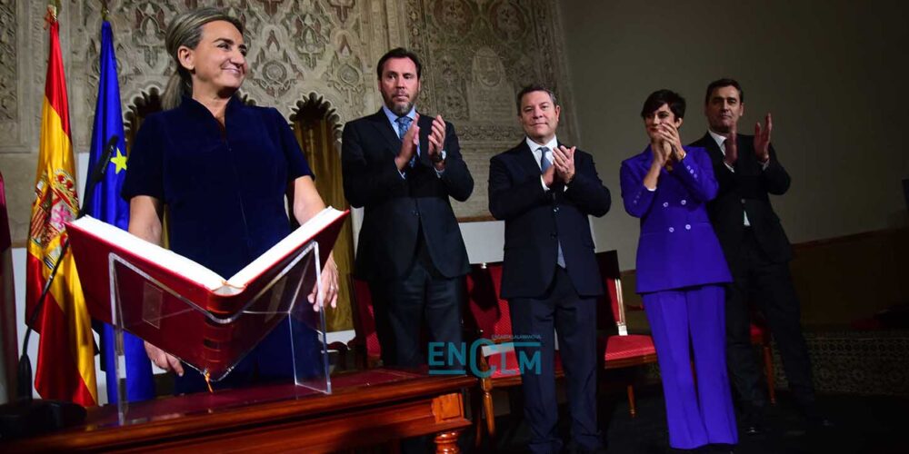 La nueva delegada del Gobierno en Castilla-La Mancha, Milagros Tolón. Foto: Rebeca Arango.