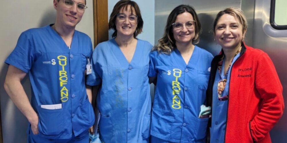 Profesionales sanitarios que han realizado la intervención en Albacete