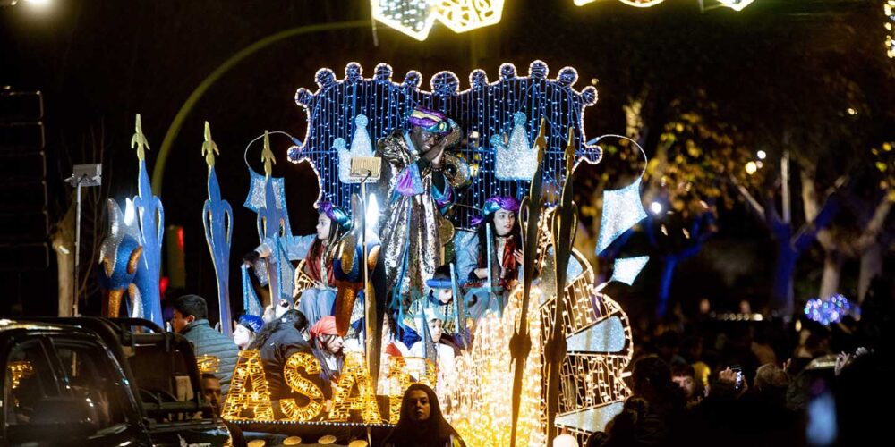 La cabalgata de los Reyes Magos, en Toledo. Foto: Rebeca Arango.