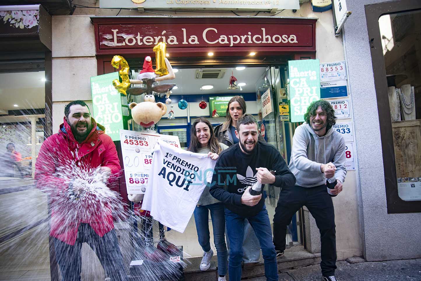 "La Caprichosa" en Toledo: Gordo y tercer premio del Niño