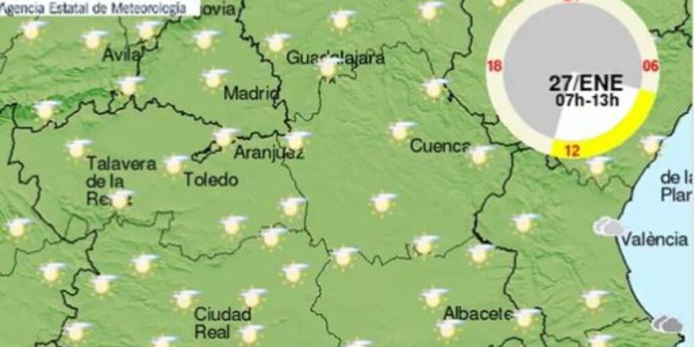 Pocos cambios en CLM para el sábado 27.