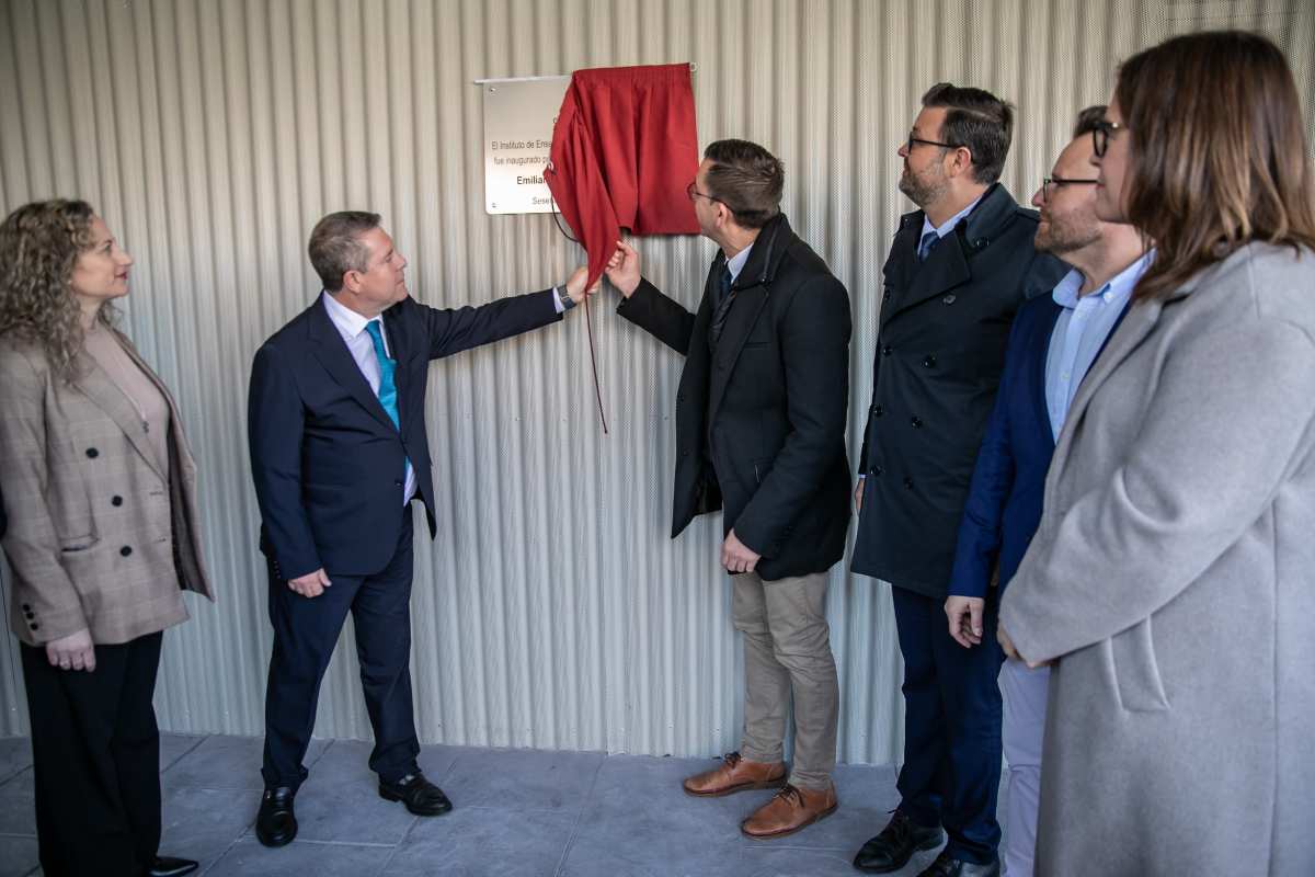 Inauguración el nuevo Instituto de Educación Secundaria Obligatoria (IESO) 'El Lago', en Seseña (Toledo)