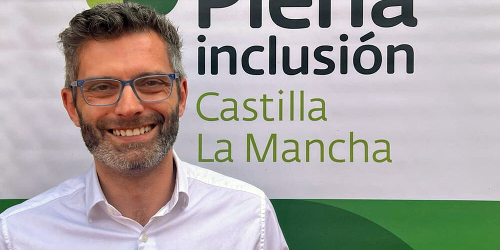 El gerente de Plena inclusión Castilla-La Mancha, Daniel Collado.