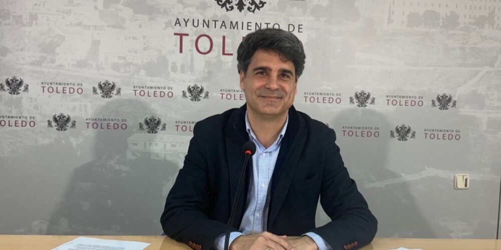 Juan José Alcalde, portavoz del Ayuntamiento de Toledo.