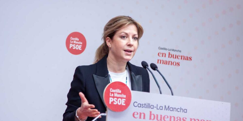 La portavoz del PSOE en las Cortes, Ana Isabel Abengózar.