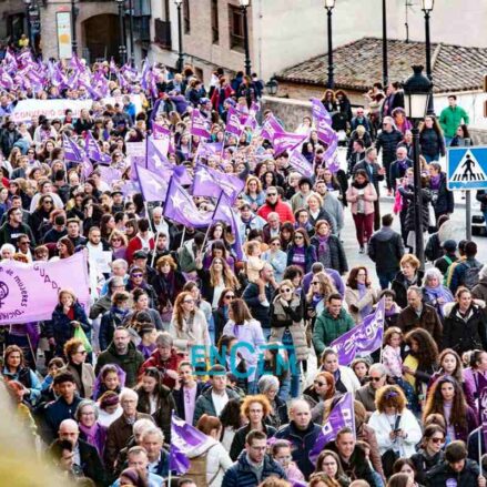 Manifestación del 8M en Toledo. Foto: Rebeca Arango.