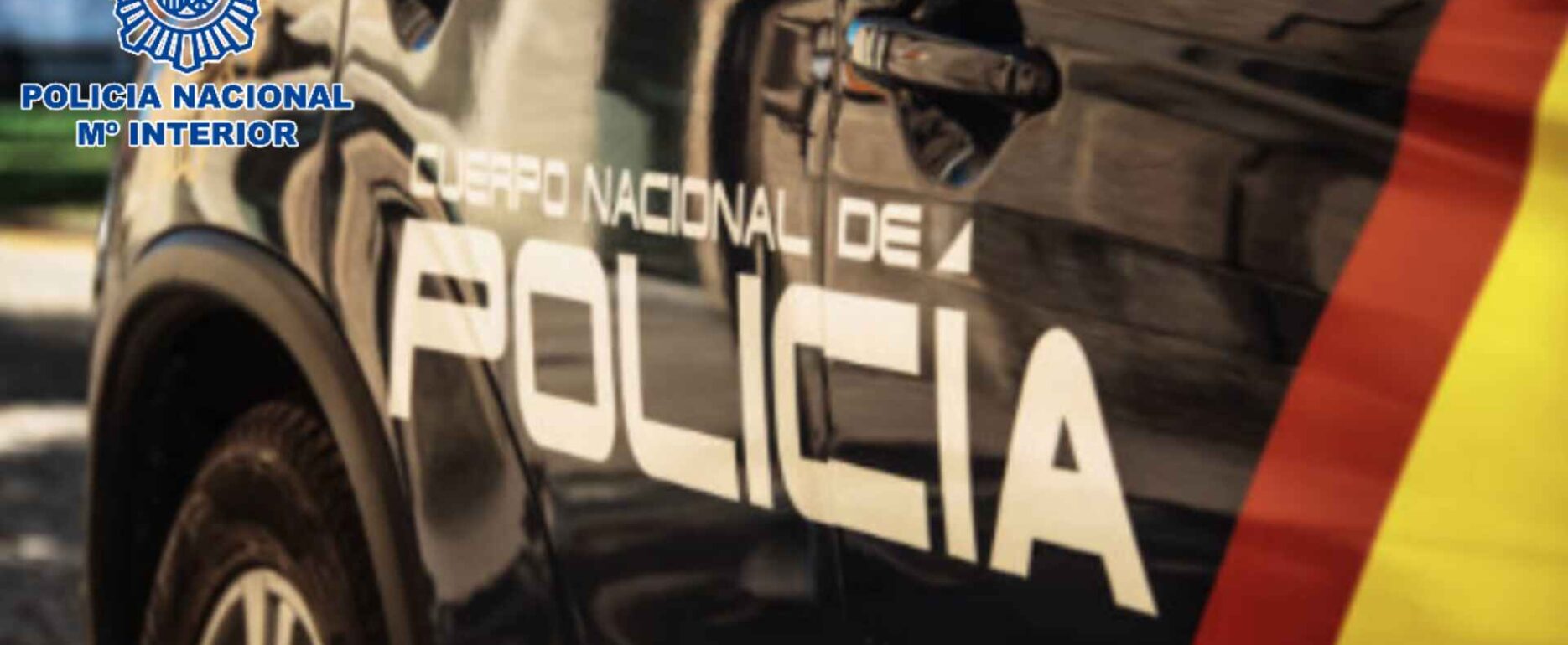 Foto de un coche de la Policía Nacional.