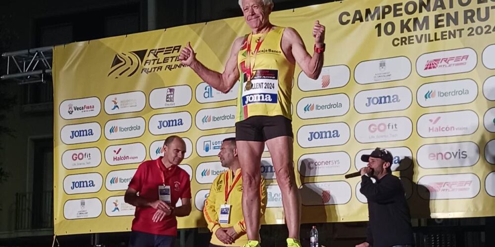 Juan López, de nuevo campeón de España. Foto: CAT.