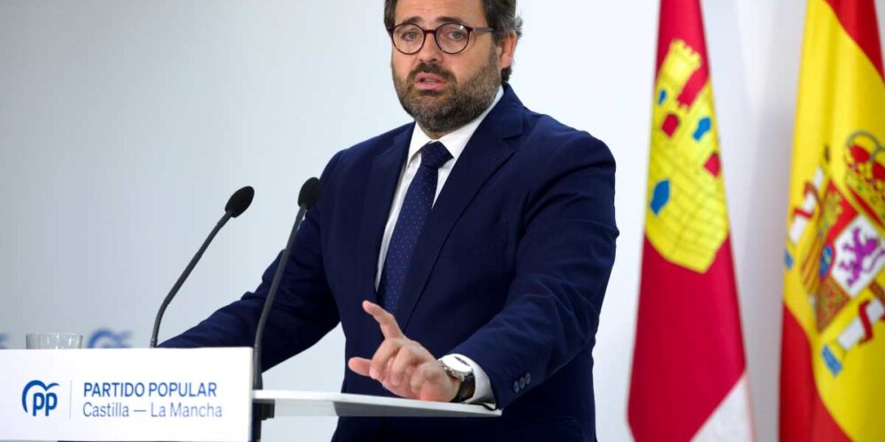 El presidente del PP de Castilla-La Mancha, Paco Núñez.